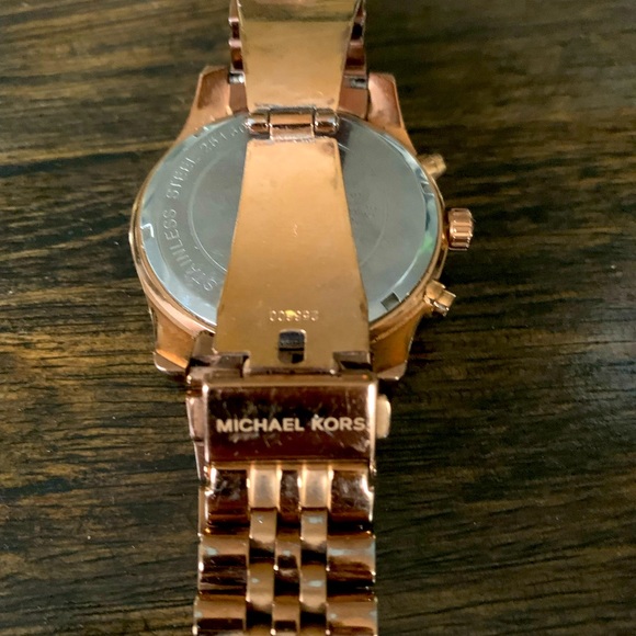 Womens Gold Michael Kors watch